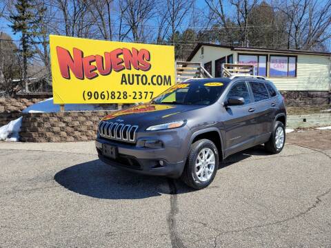 2014 Jeep Cherokee for sale at Neuens Auto Sales in Iron Mountain MI