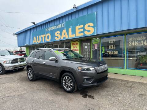 2019 Jeep Cherokee for sale at Affordable Auto Sales of Michigan in Pontiac MI