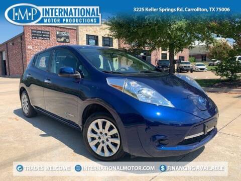 2017 Nissan LEAF for sale at International Motor Productions in Carrollton TX