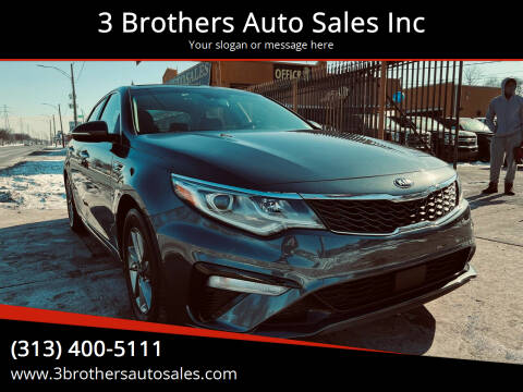 2020 Kia Optima for sale at 3 Brothers Auto Sales Inc in Detroit MI