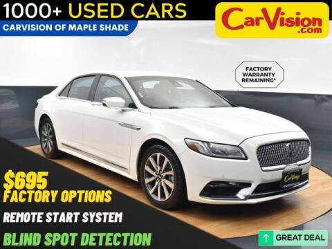 2020 Lincoln Continental for sale at Car Vision of Trooper in Norristown PA