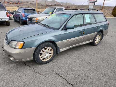 2001 Subaru Outback for sale at Super Sport Motors LLC in Carson City NV