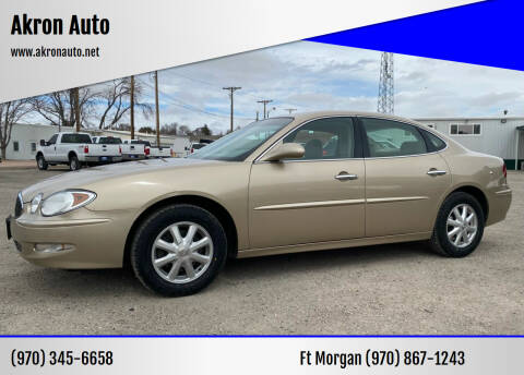 2005 Buick LaCrosse for sale at Akron Auto in Akron CO