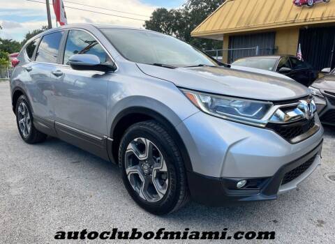 2018 Honda CR-V for sale at AUTO CLUB OF MIAMI, INC in Miami FL