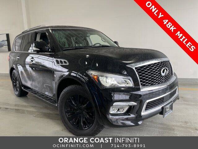2017 Infiniti QX80 for sale at ORANGE COAST CARS in Westminster CA