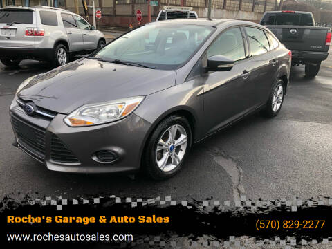 2013 Ford Focus for sale at Roche's Garage & Auto Sales in Wilkes-Barre PA