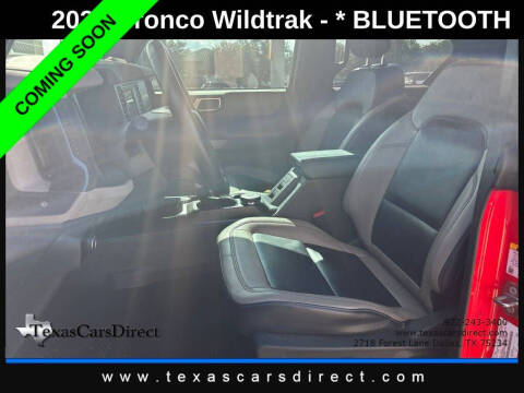 2023 Ford Bronco Wildtrak Advanced