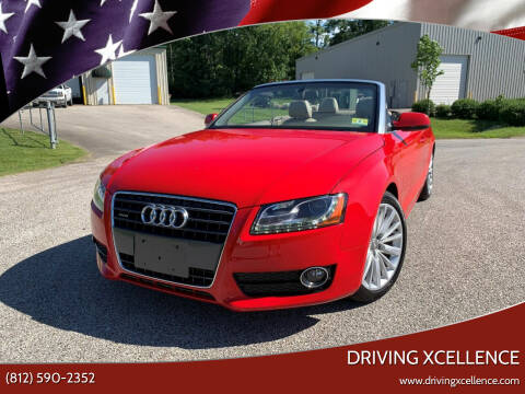 2010 Audi A5 for sale at Driving Xcellence in Jeffersonville IN