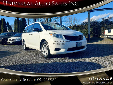 2011 Toyota Sienna for sale at Universal Auto Sales Inc in Salem OR