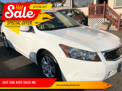 2009 Honda Accord for sale at EAST SIDE AUTO SALES INC in Paterson NJ