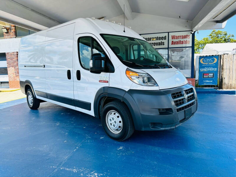 2018 RAM ProMaster for sale at ELITE AUTO WORLD in Fort Lauderdale FL