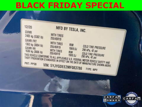 2021 Tesla Model Y Long Range