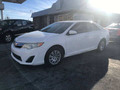 2012 Toyota Camry for sale at TENNESSEE VALLEY AUTO SALES in Elizabethton TN