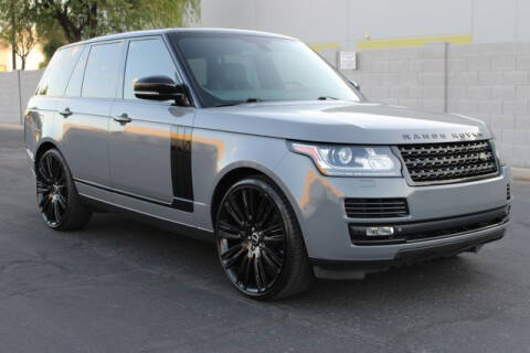 2013 Land Rover Range Rover for sale at Arizona Classic Car Sales in Phoenix AZ