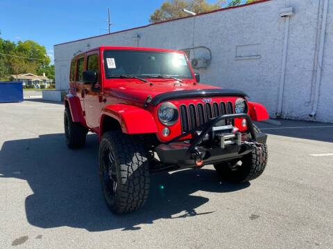 2015 Jeep Wrangler Unlimited for sale at Consumer Auto Credit in Tampa FL