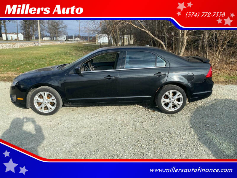 2012 Ford Fusion for sale at Millers Auto in Knox IN