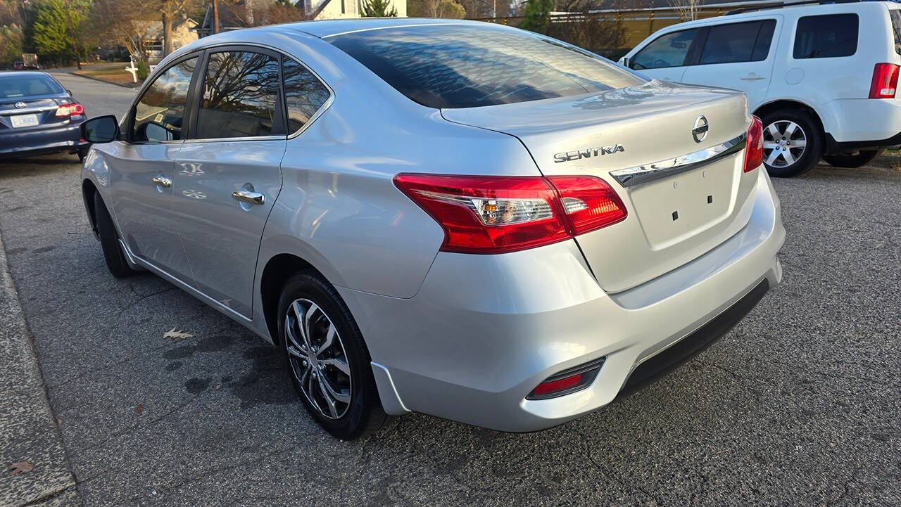 2017 Nissan Sentra for sale at Silver Motor Group in Durham, NC