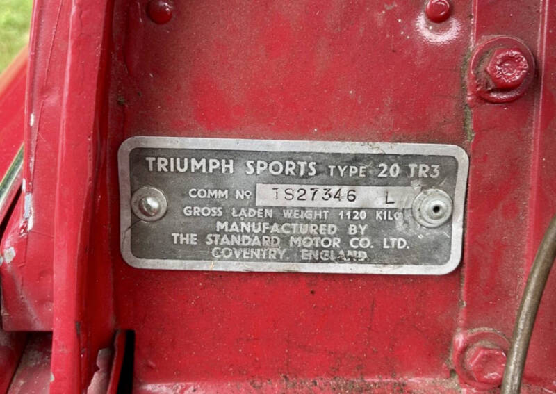 1958 Triumph TR3