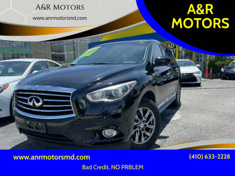 2014 Infiniti QX60 for sale at A&R MOTORS in Baltimore MD