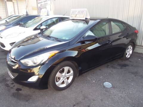 2013 Hyundai Elantra for sale at Fulmer Auto Cycle Sales - Fulmer Auto Sales in Easton PA