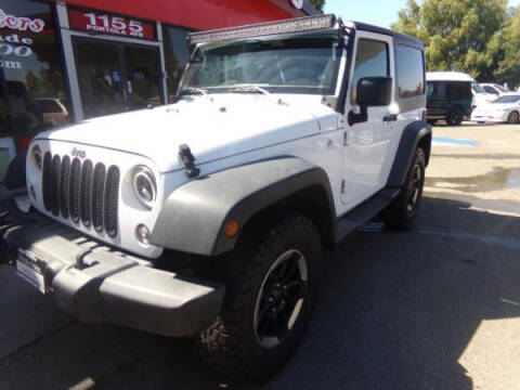 2017 Jeep Wrangler for sale at Phantom Motors in Livermore CA