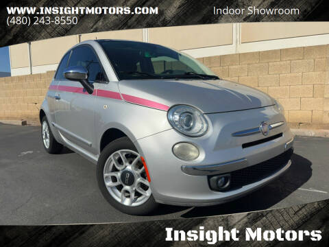 2012 FIAT 500 for sale at Insight Motors in Tempe AZ
