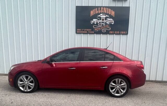 2014 Chevrolet Cruze for sale at MILLENIUM MOTOR SALES, INC. in Rosenberg TX