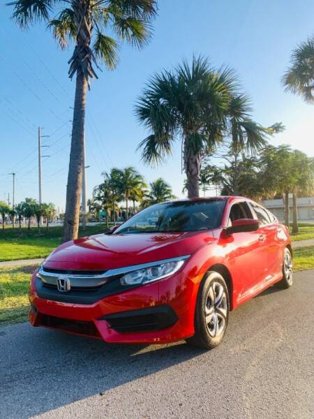 2018 Honda Civic for sale in Hollywood, FL