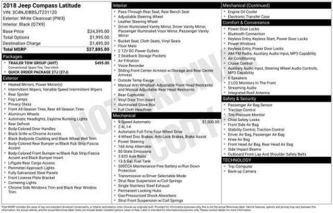 2018 Jeep Compass Latitude
