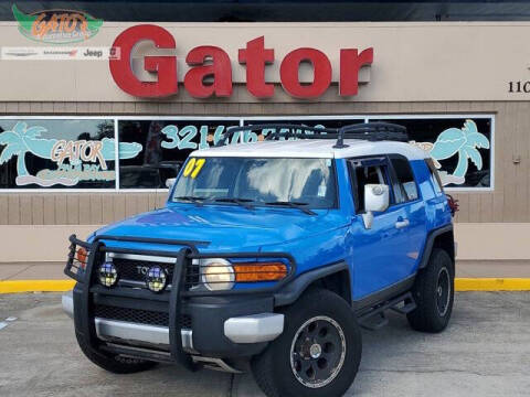 2007 Toyota FJ Cruiser for sale at GATOR'S IMPORT SUPERSTORE in Melbourne FL