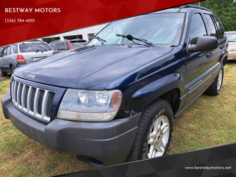 2004 Jeep Grand Cherokee for sale at BESTWAY MOTORS in Winston Salem NC