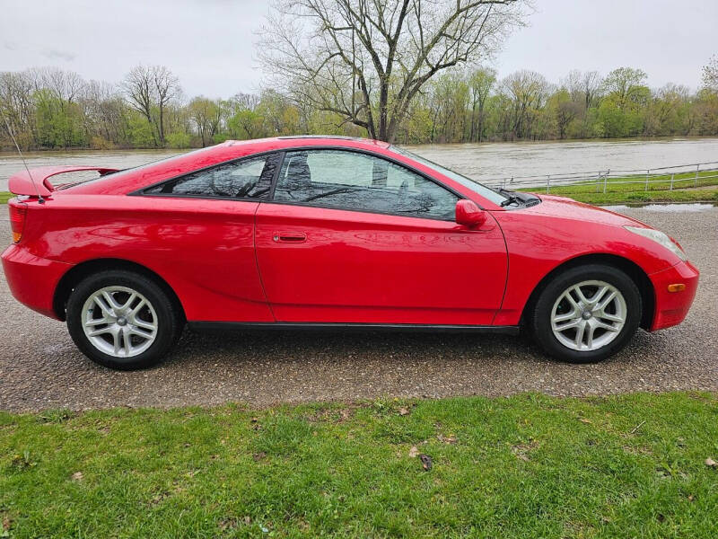 Used 2000 Toyota Celica GT with VIN JTDDR32T1Y0004165 for sale in Terre Haute, IN