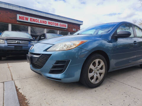 2010 Mazda MAZDA3 for sale at New England Motor Cars in Springfield MA