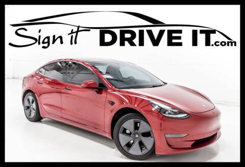 2021 Tesla Model 3 Standard Range Plus