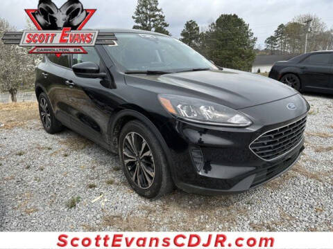 2021 Ford Escape for sale at SCOTT EVANS CHRYSLER DODGE in Carrollton GA