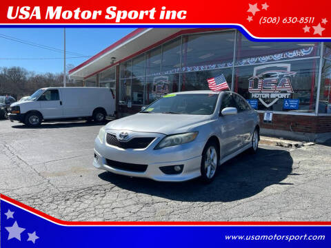 2010 Toyota Camry for sale at USA Motor Sport inc in Marlborough MA
