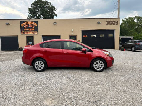 2013 Kia Rio for sale at Worthington Auto Sales in Wooster OH