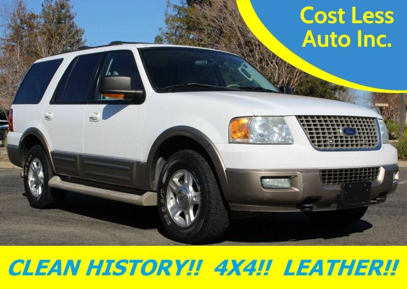 2004 Ford Expedition for sale at Cost Less Auto Inc. in Rocklin CA