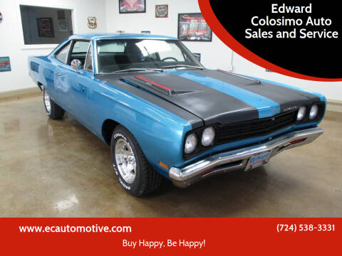 1969 Plymouth Roadrunner for sale at Edward Colosimo Auto Sales and Service in Evans City PA