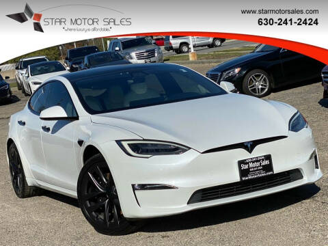 2022 Tesla Model S for sale at Star Motor Sales in Downers Grove IL