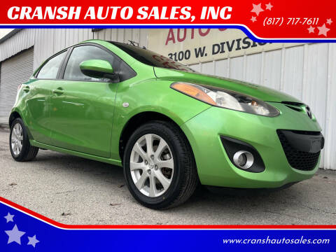 2011 Mazda MAZDA2 for sale at CRANSH AUTO SALES, INC in Arlington TX