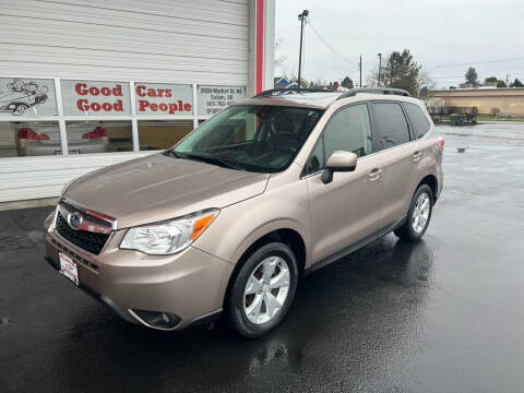 2015 Subaru Forester for sale at Good Cars Good People in Salem OR