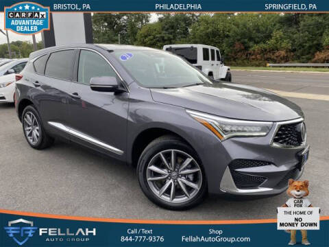 2021 Acura RDX for sale at Fellah Auto Group in Bristol PA