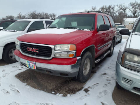 2002 GMC Yukon for sale at L & J Motors in Mandan ND