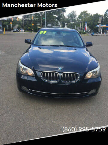 2009 BMW 5 Series for sale at Manchester Motors in Manchester CT