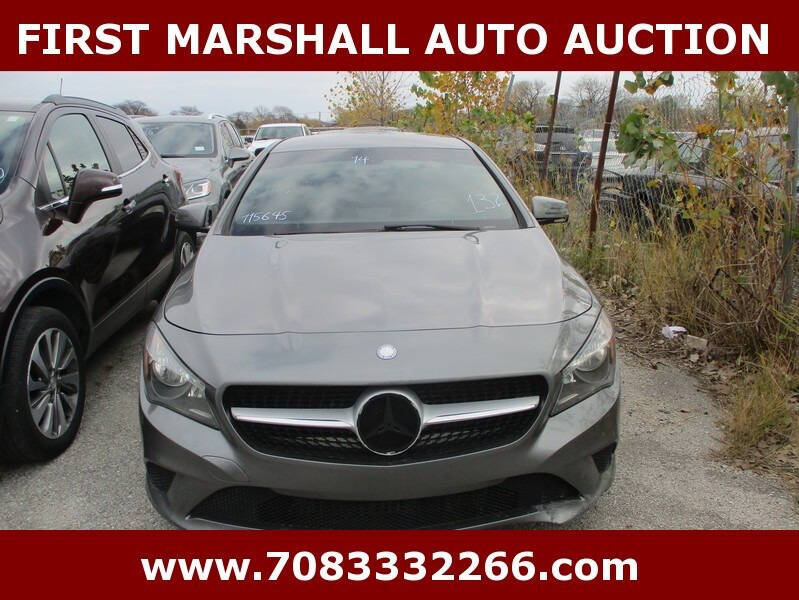 2014 Mercedes-Benz CLA for sale at First Marshall Auto Auction in Harvey IL