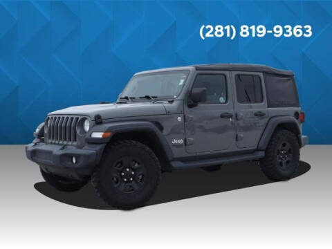 2021 Jeep Wrangler Unlimited for sale at BIG STAR CLEAR LAKE - USED CARS in Houston TX