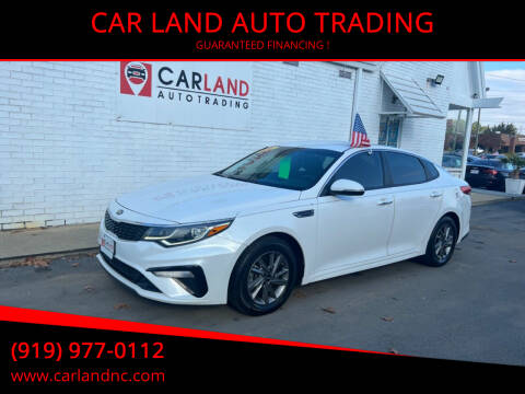 2020 Kia Optima for sale at CAR LAND  AUTO TRADING in Raleigh NC
