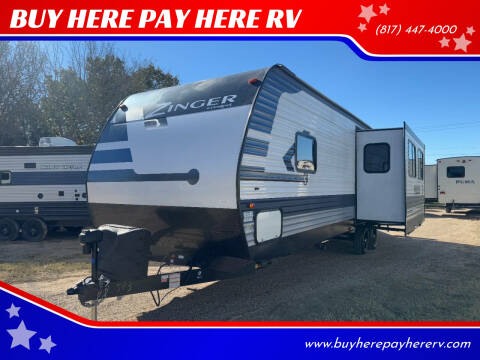 2021 Crossroads RV Zinger 299RE for sale at BUY HERE PAY HERE RV in Burleson TX