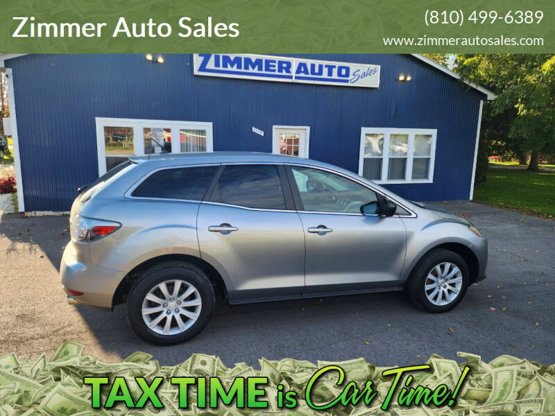2010 Mazda CX-7 for sale at Zimmer Auto Sales in Lexington MI